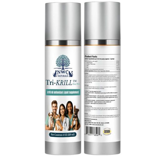 Aceite de Krill NWC Naturals 120 ml Suplemento para Perros y Gatos