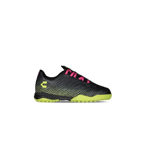 Tenis charly fútbol turf negro para niño 1065304003