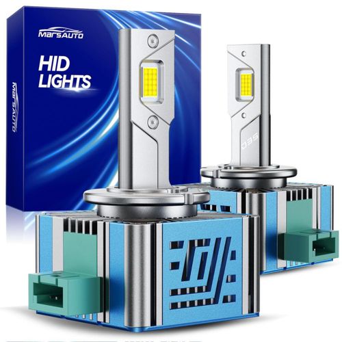 Bombillas HID Xenon D3S Marsauto 6500K impermeables paquete de 2