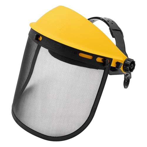 Escudo Facial Zenport con Visor de Malla Ajustable