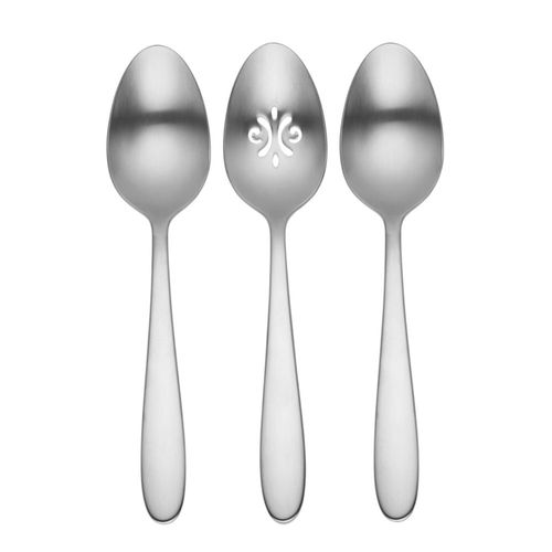 Juego de 3 cucharas de servir Oneida Vale acabado satinado
