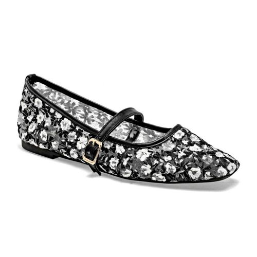 Been Class balerina para mujer negro blanco cod 148818-E