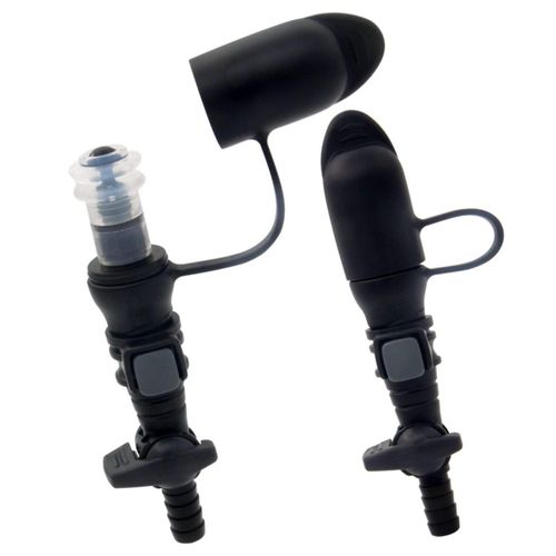 Válvula de boca con boquilla de silicona para hidratación universal, compatible con sistemas de bolsas de agua para senderismo y ciclismo