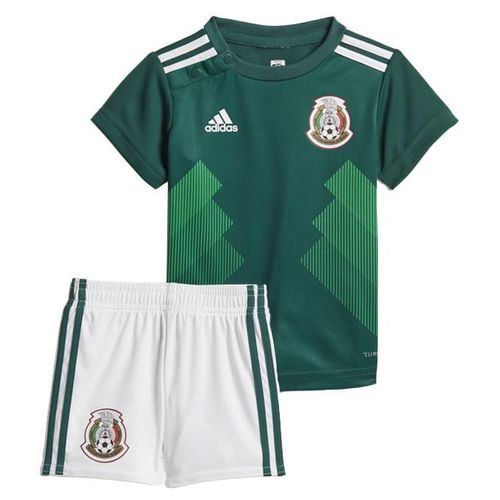 Mini Kit Adidas Bebé Selección Mexicana Fútbol FMF Verde BQ4690