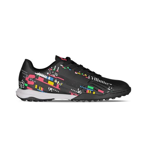 Tenis charly fútbol turf negro para hombre 1087380001