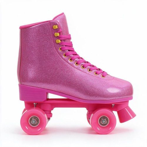 Patines de ruedas Nattork talla 9 de caña alta PVC Starlight