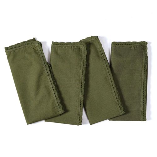 Servilleta de Tela Ramanta Home 46 cm Verde Oliva – Pack de 4