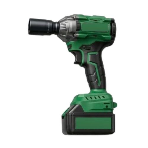Llave de Impacto 520Nm Brushless 1/2 + Kit Matraca 46 Piezas | 2 Baterías Verde