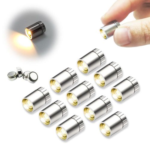 Luces LED SUZEYAR 10 piezas Blanco Cálido con batería