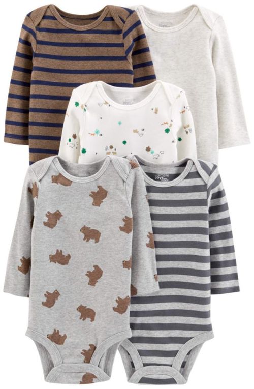 Body Simple Joys de Carter's 12 meses - Pack de 5