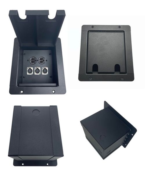 Caja de Piso Pro-Craft 18 cm x 17 cm x 14 cm AC 3 canales