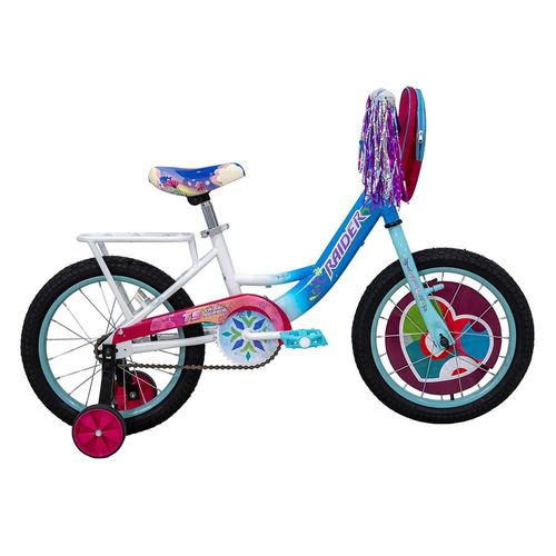 Bicicleta Raider Heart Beat BMX Rodada 16 Azul Infantil