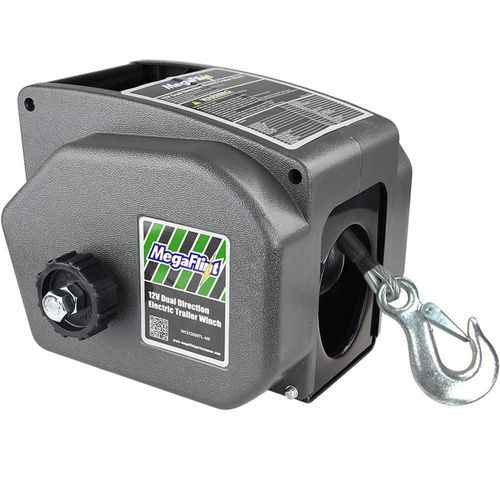 Cabrestante Eléctrico Reversible Megaflint 6000 lb 12 V