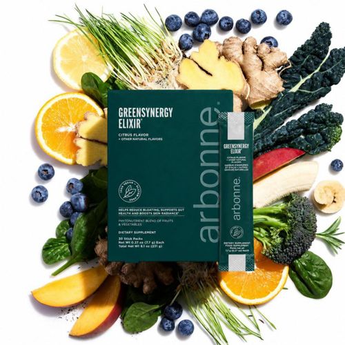 Polvo Verde Arbonne Sabor Cítrico 30 sobres