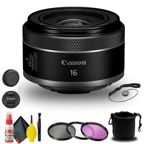 Objetivo Canon RF 16 mm f/2.8 STM + Kit de filtros