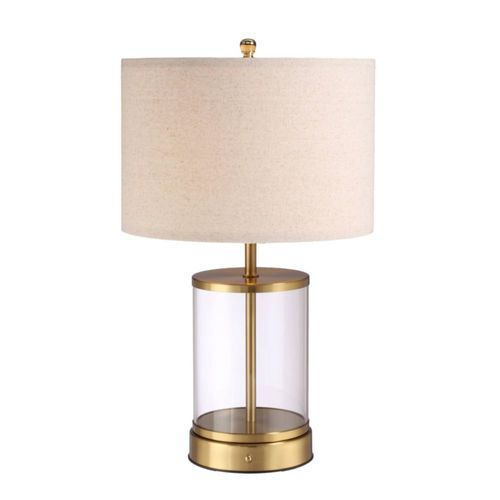 Lámpara de mesa O'Bright de 49 cm recargable con dimmer táctil