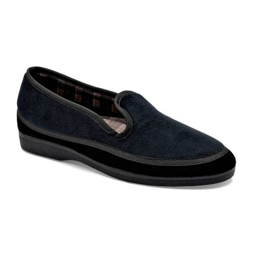 Moramora pantufla para hombre negro cod 148983-F