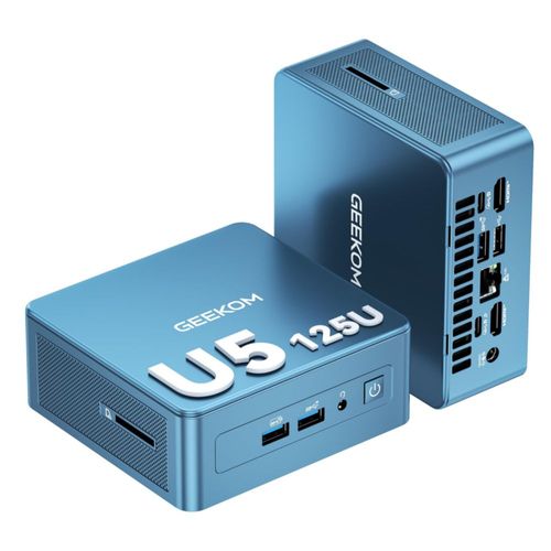 Mini PC GEEKOM IT12 con Intel Core Ultra 5 16 GB DDR5 y SSD de 512 GB