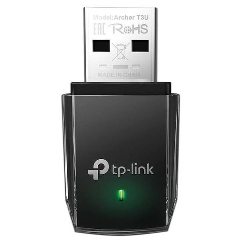 Mini Adaptador USB TP-Link Archer T3U, Wireless ac, Dual Band, USB
