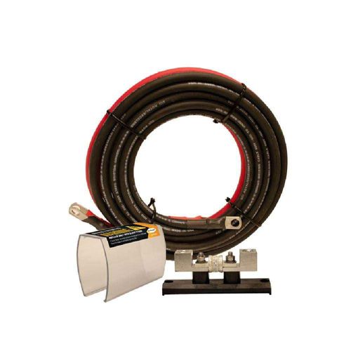 Kit de Instalación DC Go Power GP-DC-KIT4 para Inversores de 2000‑2500 W – Cables de Inversor 2/0 AWG con Fusible de 300 A