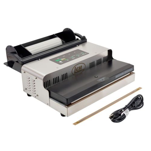 Selladora al vacío LEM MaxVac 1000 de aluminio resistente