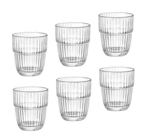 Vasos de Beber Bormioli Rocco 380 ml Juego de 6 Transparentes