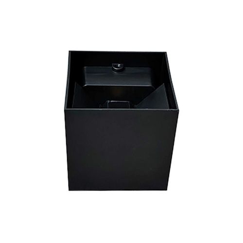 Lampara de pared exterior Bulut II color negro Mil luces