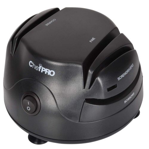 Afilador eléctrico PREMIUS 14x9 cm negro 3 en 1