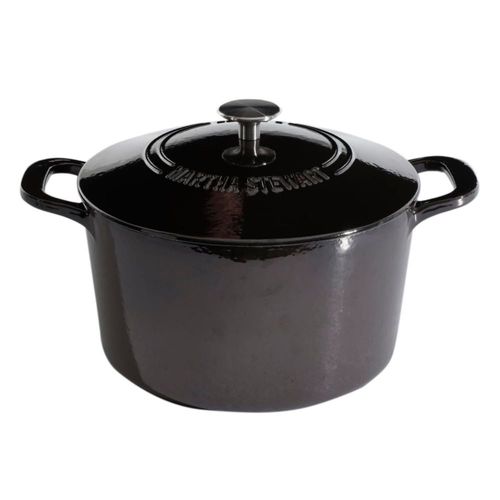 Olla holandesa de hierro fundido gris de 7 L Martha Stewart