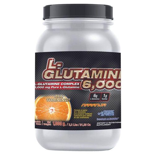 L-glutamina Bebida F&NT 1,000 gr Sabor Naranja