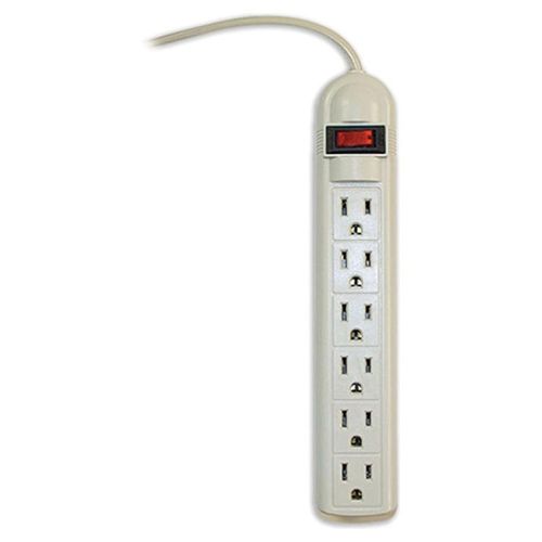 Supresor De Picos Smartbitt  6 Contactos  Cable Reforzado