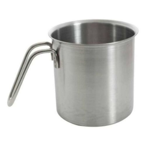 Moven Pocillo De Acero Inoxidable De 1 Litro Color Plateado