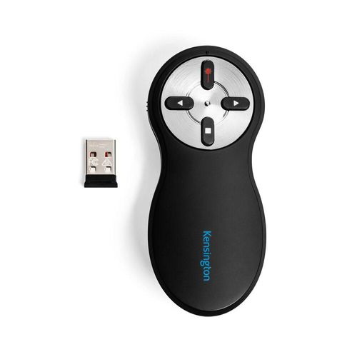 Presentador inalambrico  Kensington,  Laser rojo, USB Color Negro, K33374USB