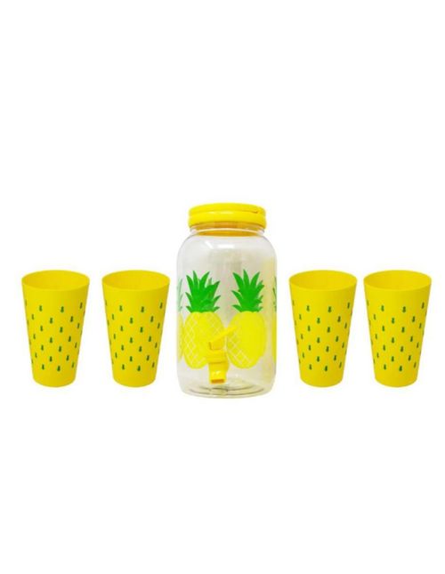 Dispensador 3.8 litros con 4 vasos