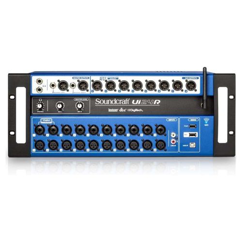 Mezcladora digital, tipo rack 24 canales UI24R