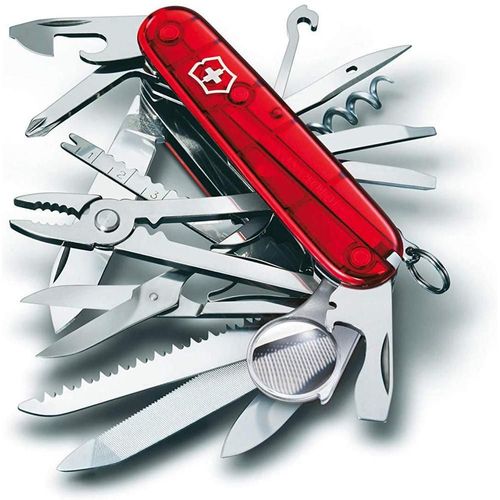 Navaja de bolsillo victorinox swiss champ rojo 33 usos