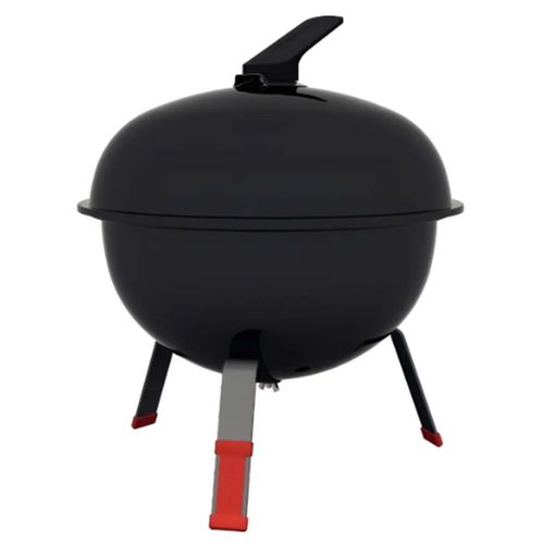 Asador tramontina tcp 320l carbón tapa acero negro