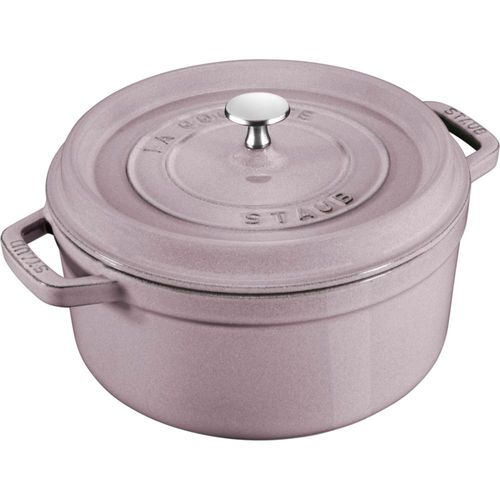 Olla Holandesa STAUB de 7 cuartos color lila hierro fundido – Nueva