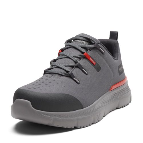 Zapato de trabajo Timberland PRO 265 cm gris/rojo con puntera de acero