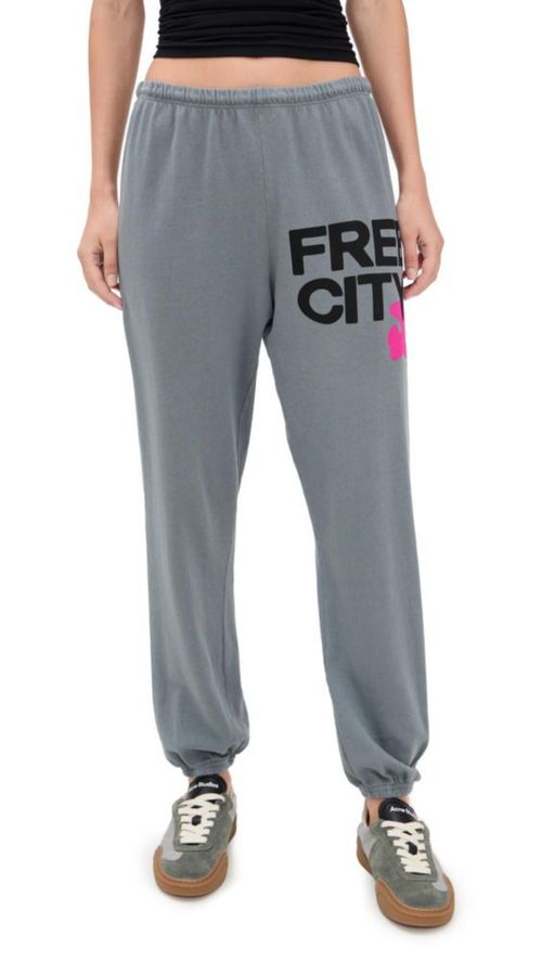 Pantalón de chándal FREECITY M Gris Art 67 cm de entrepierna