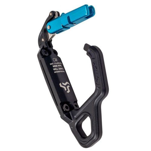 Mosquetón Notch de 1" con compuerta giratoria para herramientas – 20 kg