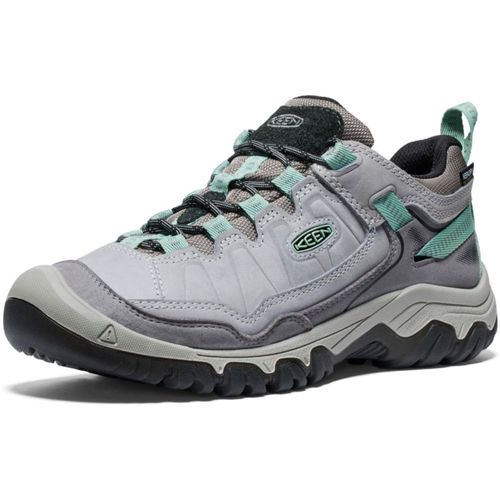 Zapatos de senderismo KEEN Targhee 4 Low Alloy/Green talla 9 ancha