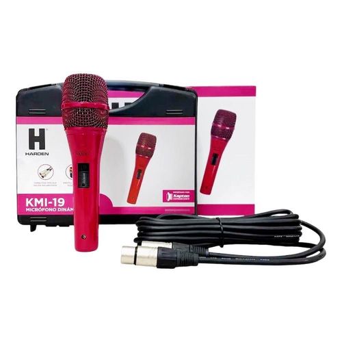 Microfono fiusha profesional alambrico kmi 19