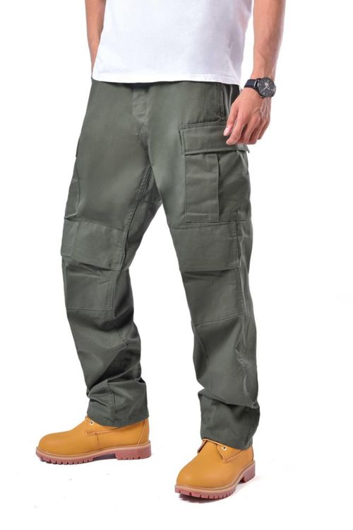 Pantalones cargo BACKBONE M Camuflaje verde militar
