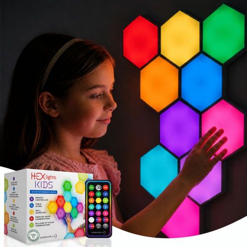 Luces LED Emberela HEXlights 10 piezas Sensibles al tacto