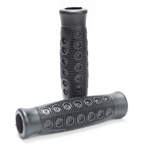 Puños negro mtb con tapones