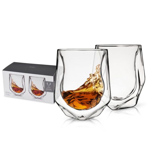 Juego de 2 vasos de whisky Viski 177 ml