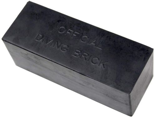 Ladrillo de buceo Kemp USA 45 kg rectangular de goma