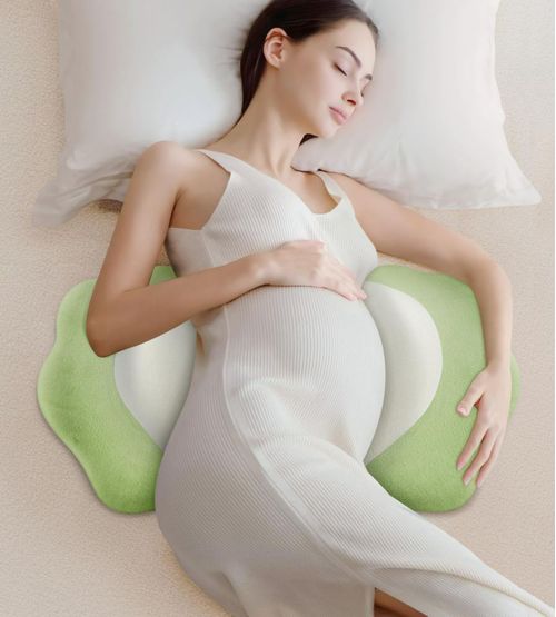 Almohada DONAMA para Embarazo de 76 cm de Espuma Viscoelástica en Forma de Cuña