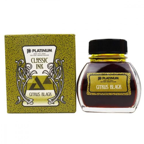 Tinta líquida PLATINUM 60 ml Negro Cítrico